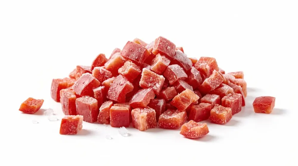 IQF red capsicum dice